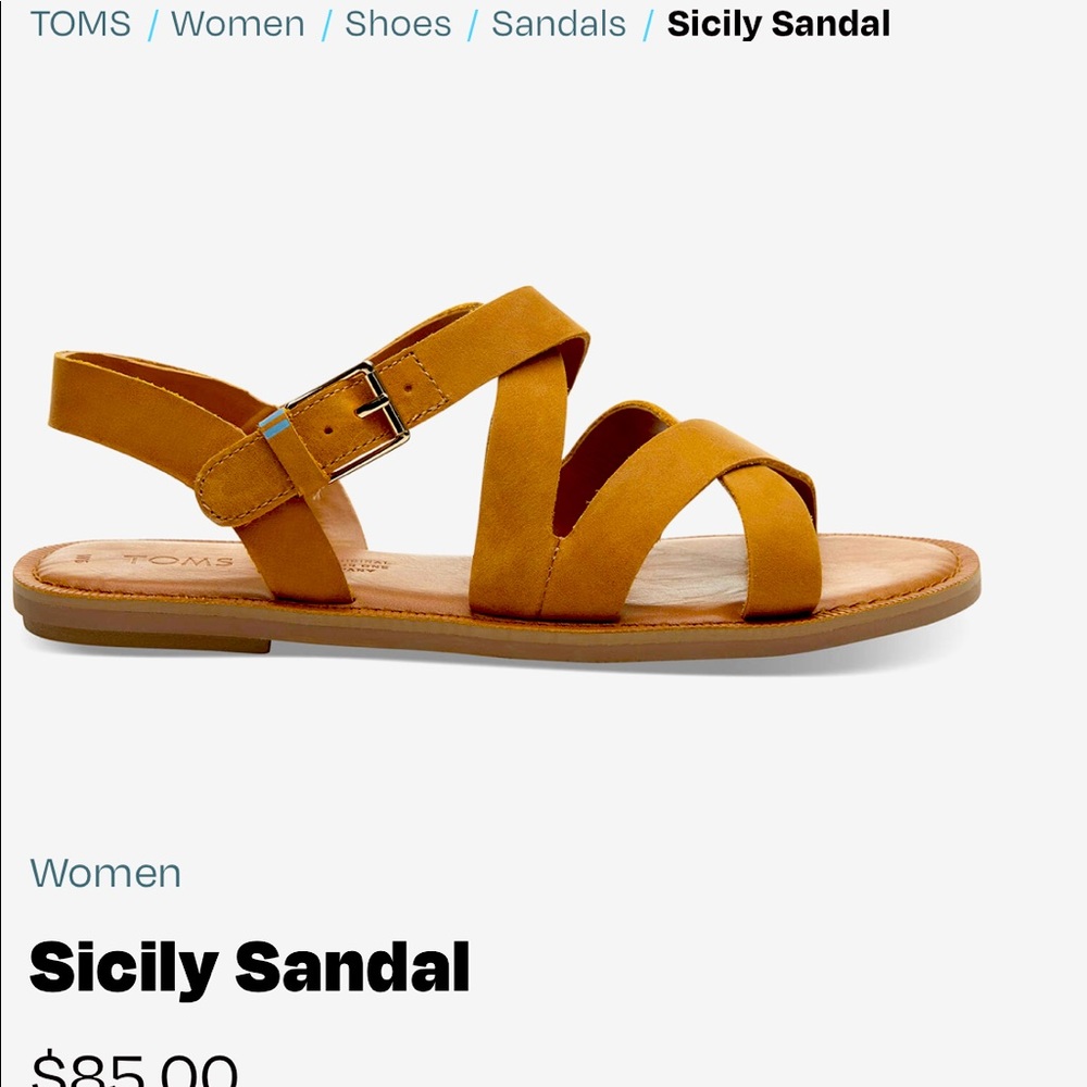 Tom’s sandals